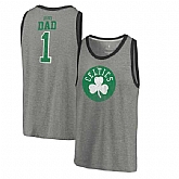 Boston Celtics Fanatics Branded Greatest Dad Tri-Blend Tank Top - Heathered Gray,baseball caps,new era cap wholesale,wholesale hats